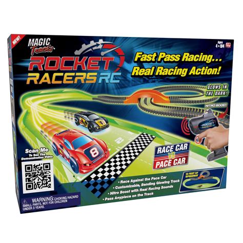 The Thrill of Competing: Racing with Magic Tracks Rocket Racers RC